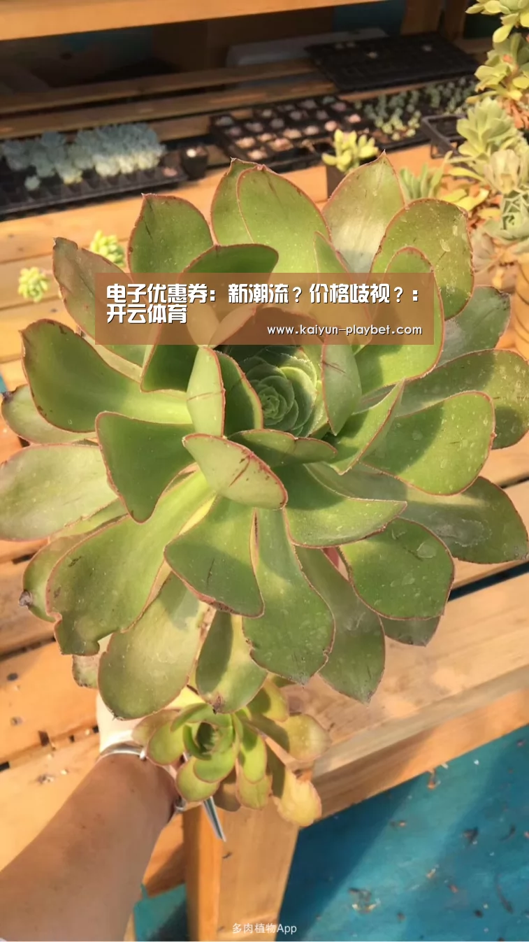 电子优惠券:新潮流?价格歧视?:开云体育(图1) 开云官网